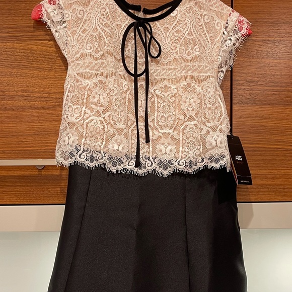 ABS by Allen Schwartz Lace Taffeta dress - Picture 5 of 10